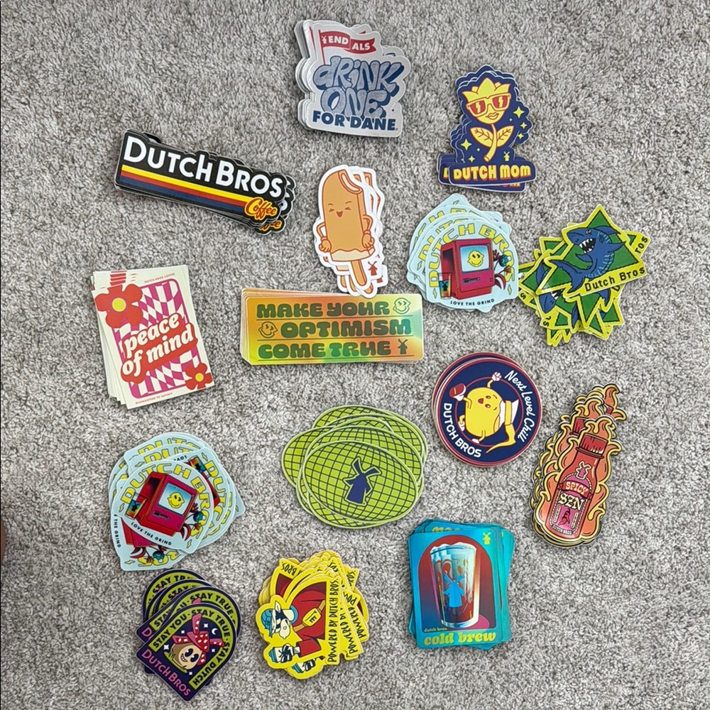 Dutch Bros Stickers